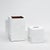 Animal Skin Waste Bin in White Shagreen by R&y Augousti For Sale - Image 7 of 8