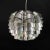 Silver Vintage Orion Hanging Lamp by Max Sauze, 1970s For Sale - Image 8 of 9