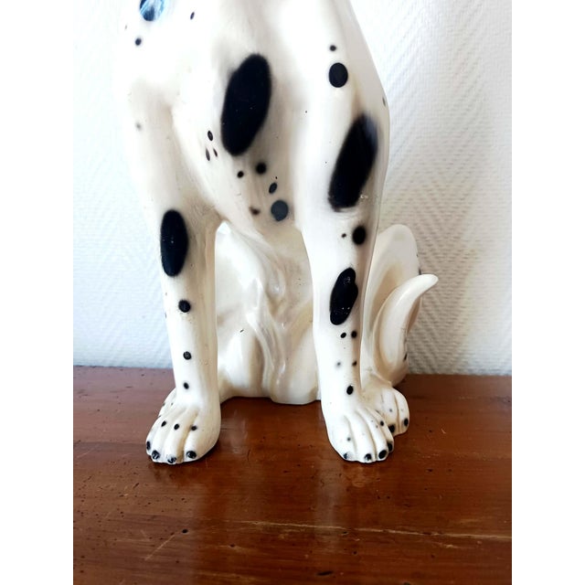 Ceramic Vintage Ceramic Dalmatian Dog, Italy, 1970s For Sale - Image 7 of 14