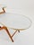 Brown Large Mid-Century Minimalist German Plant Stand from Opal, 1950s For Sale - Image 8 of 17