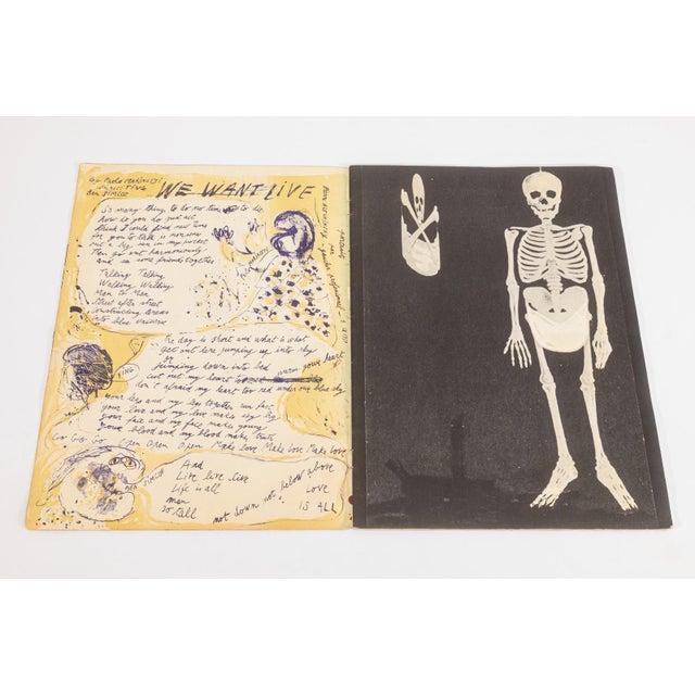 An expressive artist book by Walasse Ting, titled "My Shit and My Love: 10 Poems" blends avant-garde poetry with bold...
