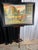 A dramatic and atmospheric mid‑century original oil painting capturing the iconic Moulin Rouge at dusk — that magical hour...