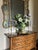 Rococo Antique Louis XV Rococo Italian Commode with Curved Chest of Drawers in Inlaid Walnut, Tuscany, 1700s For Sale - Image 3 of 14