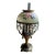 Vintage Large Bradley & Hubbard Kerosene Lamp Electrified For Sale