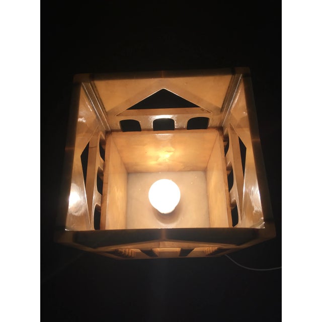 Alabaster Table Lamp from Cooperativa Artieri Alabastro, 1940s For Sale - Image 3 of 11