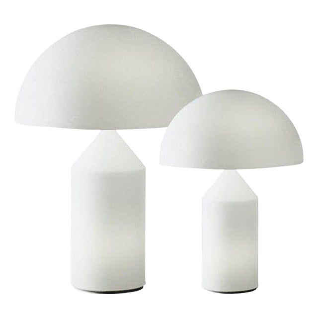 Mid-Century Modern Table Lamps by Vico Magistretti for Oluce, Set of 2 For Sale