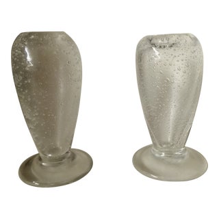 French Cabinet Bubble Bud Vases - a Pair For Sale