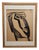 Reynold Henri Arnould, Moai, Easter Island, 1950s, Ink on Paper For Sale