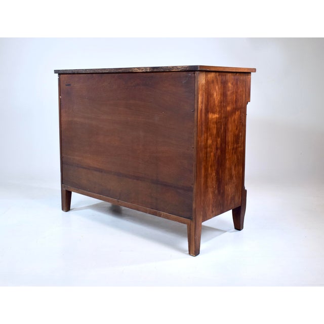 Tambour Door French Empire Style Cherry Server Cabinet Console Table by Kindel For Sale - Image 10 of 15