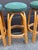 Mid-Century Paul Frankl Style Bentwood Rattan Bar Stools - Set of Four For Sale In Seattle - Image 6 of 11