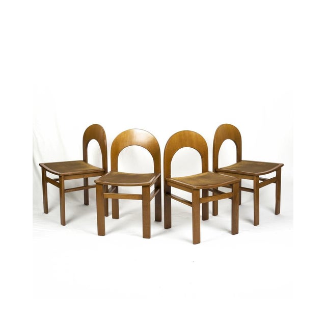 Arcadia Chairs by Adalberto Caraceni for Tagliabue, Italy, 1970s, Set of 4 For Sale - Image 16 of 17