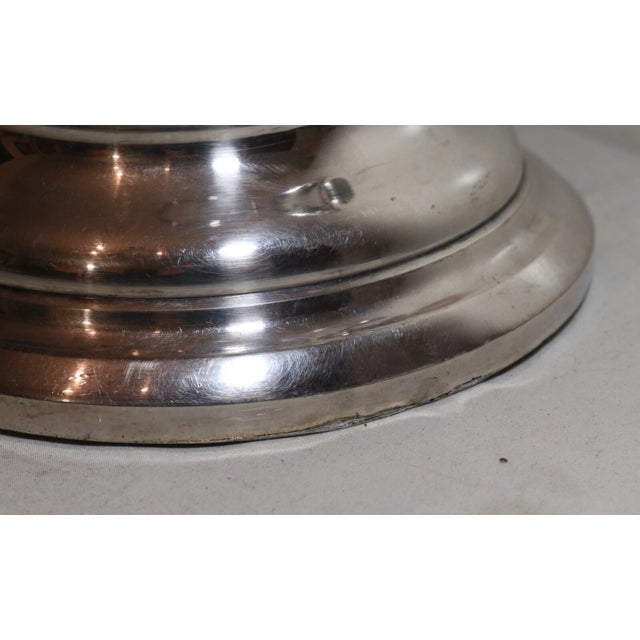 Large Antique 1901 Lutheran Church Presentation Silver Plate Wine Claret Pitcher For Sale - Image 10 of 12