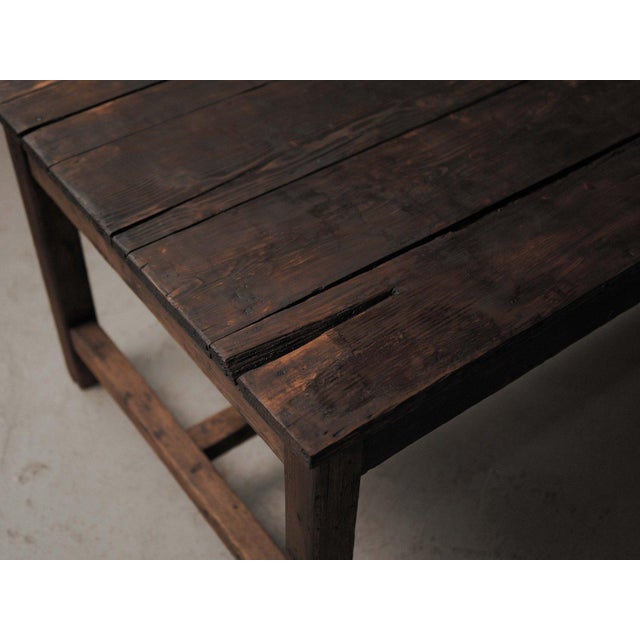 French Farmhouse Table in Pine, 1900 For Sale - Image 13 of 18