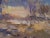 Edgars Vinters, Autumn Landscape, 1976, Oil on Cardboard For Sale - Image 6 of 7
