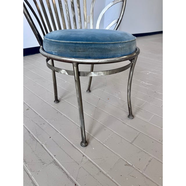 Mid Century Steel Sculptural Dining Chairs Attributed to Arthur Umanoff For Sale - Image 12 of 16