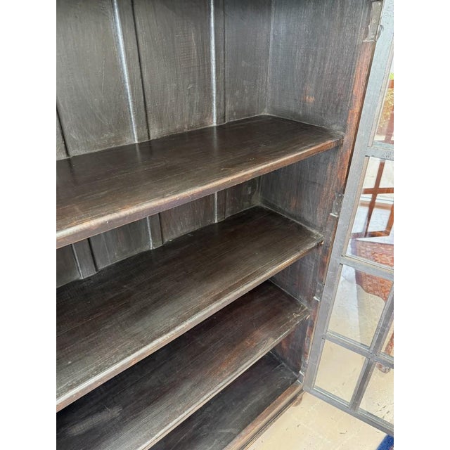 Crate and Barrel Two-Door Library Bookcase For Sale In Raleigh - Image 6 of 13