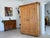 Original Baroque farmhouse cupboard, natural wood, from the Baroque period. Dimensions: Height x Width x Depth 190 x 142 x...