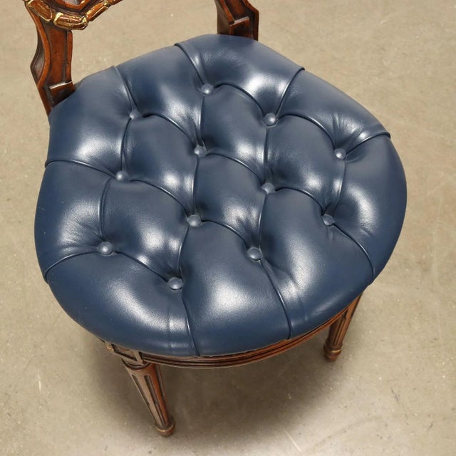 Bean-Shaped Desk with Chair, Set of 2 For Sale - Image 10 of 13