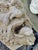 Gold 20th Century Mask with Marble Keystone For Sale - Image 8 of 11