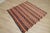 Traditional 1960s Turkish Red Hand Knotted Kilim Square Rug For Sale - Image 3 of 13