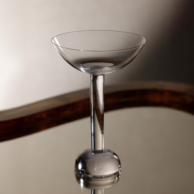 Contemporary Madrid Martini / Coupe / Desert / Condiment Glass, Set of 4 For Sale - Image 3 of 4