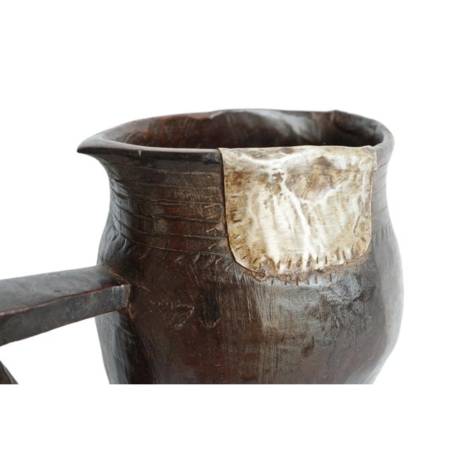 African Vintage Village Pitcher For Sale - Image 3 of 7