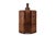 Wood Antique 3 Three Tiered Rattan Bamboo & Wood Chinese Wedding Basket For Sale - Image 7 of 17