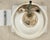Vintage Art Deco 24 In. Fluted White Ceramic Pedestal Sink For Sale - Image 11 of 11