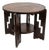 Rare 1930's American Solid Pine / Poplar Art Deco Geometric Cutout Depression Era Occasional Table For Sale