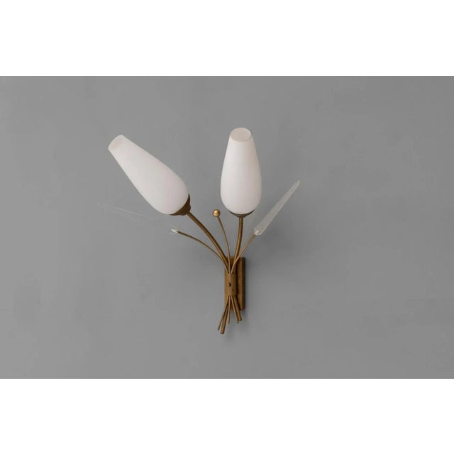 Mid-Century Modern Mid-Century Wall Lights, 1950, Set of 2 For Sale - Image 3 of 6