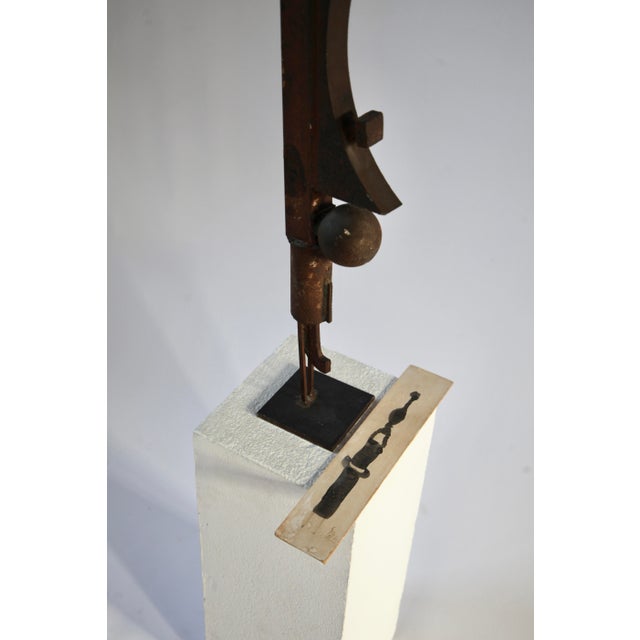 Metal Edwin Neyer, Untitled Iron Stele, 1973, Iron For Sale - Image 7 of 17