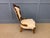 Victorian Walnut Upholstered Salon Chair, 1870 For Sale - Image 11 of 14