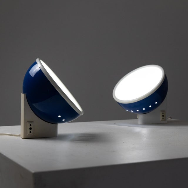 Metal Pollice Table Lamps, Set of 2 For Sale - Image 7 of 9