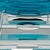 Stephen Schlanser Signed Eclipse Bowl Aqua Art Glass Centerpiece 16", 1992 For Sale - Image 15 of 15