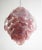 1990s Large Vintage Italian Murano Chandelier with Pink Alabaster Disks, 1990s For Sale - Image 5 of 18