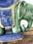 Vintage Glazed Ceramic Elephant Low Stool For Sale - Image 9 of 14
