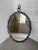 Oval Brutalist Chain Mirror, 1950 For Sale - Image 16 of 18