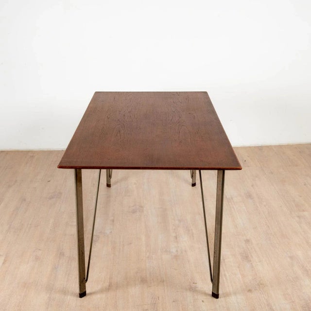 Wood 3605 Model Desk in Teak for Fritz Hansen, 1960 For Sale - Image 7 of 13