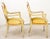 Transitional Pair of Jamie Drake Custom-Made Lacquered Armchairs For Sale - Image 3 of 12