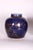 Late-18th Century Chinese Blue-Glazed & Gilt Porcelain Ginger Jars, Set of 3 For Sale - Image 4 of 8