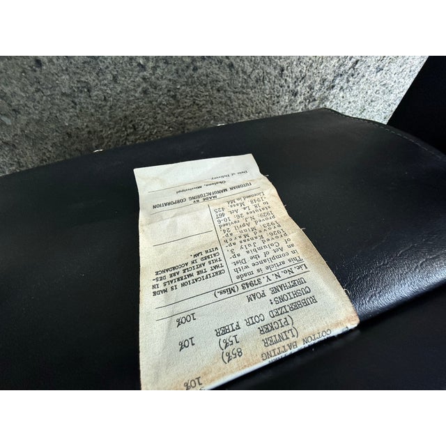 Black Mid Century Futorian Manufacturing Strata Lounger For Sale - Image 8 of 9