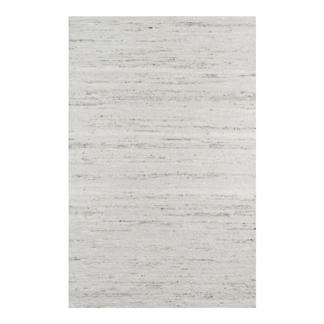 Erin Gates by Momeni Richmond Collins Ivory Indoor/Outdoor Hand Woven Area Rug - 8′6″ × 11′6″ For Sale