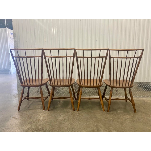 1980s Ethan Allen Birdcage Dining Chairs Set of 4 . | Chairish