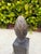 Vintage Hand-Carved Wood Obelisks With Hand-Applied Brass, Signed d.j., Set of 3 For Sale - Image 4 of 12