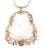 Mid 20th Century Buccellati Yellow Gold Lavender Jade Pendant Necklace For Sale - Image 9 of 11