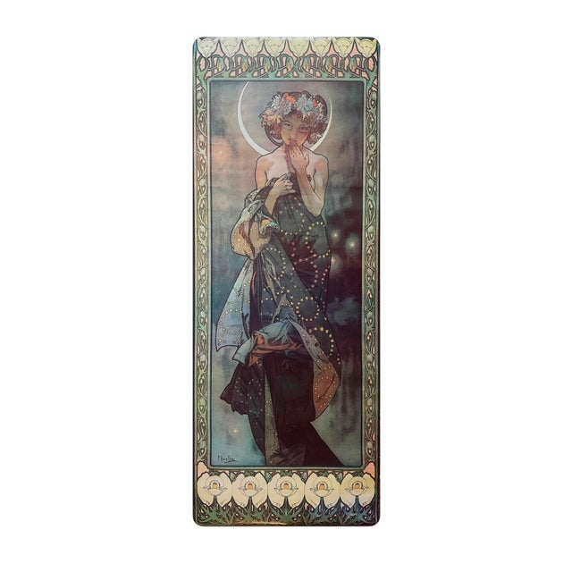 Alphonse Mucha, The Moon and the Stars Set, 1st Edition, 1973, Archival Pigment Print, Set of 4 For Sale - Image 3 of 18