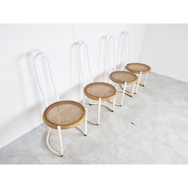 1960s Vintage Postmodern Dining Chairs, 1960s, Set of 4 For Sale - Image 5 of 11