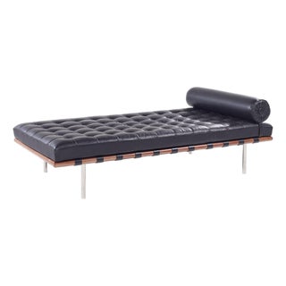 Mies Van Der Rohe Knoll Mid Century Barcelona Daybed Chaise For Sale