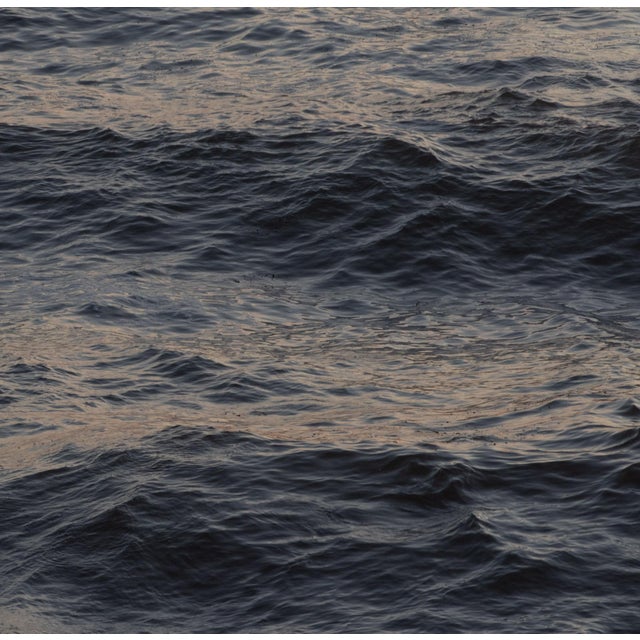 2020s "Moebius" Muted Ocean Photograph, 60" X 40" For Sale - Image 5 of 5