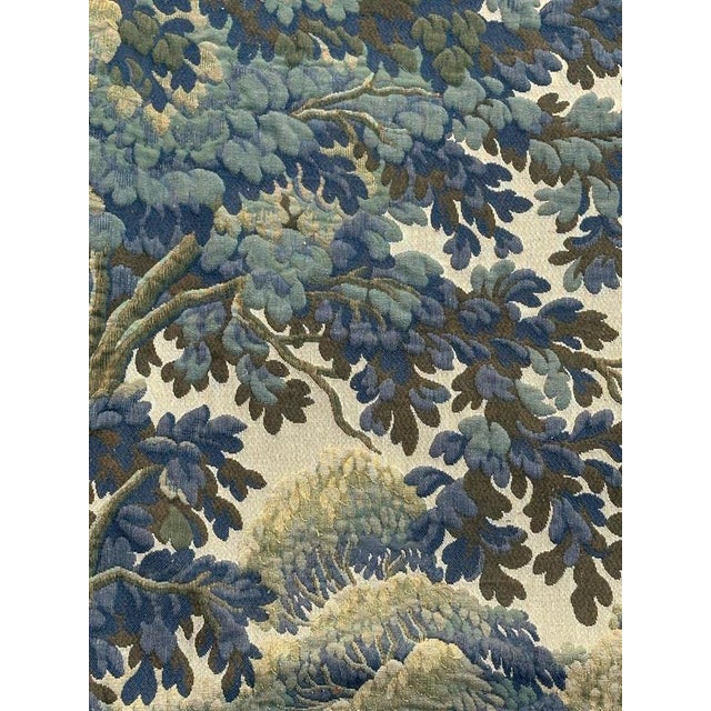 Vintage French Aubusson Style Jacquard Halluin Tapestry, 1960s For Sale - Image 11 of 18